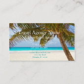 Reisebüro Visitenkarte (Vorderseite)