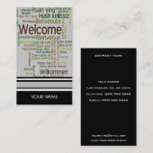 REISEBÜRO Visitenkarte (Vorne/Hinten)