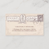 Reisebüro  visitenkarte (Rückseite)