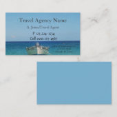 Reisebüro Visitenkarte (Vorne/Hinten)