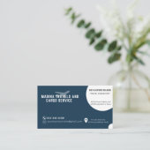 Reisebüro Visitenkarte (Stehend Vorderseite)