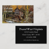 Reisebüro Visitenkarte (Vorne/Hinten)