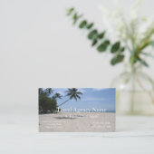 Reisebüro Visitenkarte (Stehend Vorderseite)