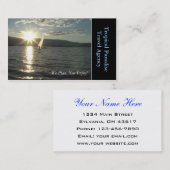 Reisebüro Visitenkarte (Vorne/Hinten)