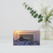 Reisebüro Visitenkarte (Stehend Vorderseite)