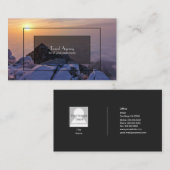 Reisebüro Visitenkarte (Vorne/Hinten)