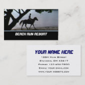 Reisebüro Visitenkarte (Vorne/Hinten)