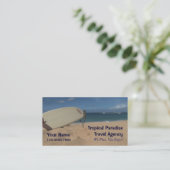 Reisebüro Visitenkarte (Stehend Vorderseite)