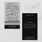 REISEBÜRO Visitenkarte (Vorne/Hinten)