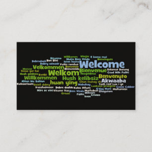 Reisebüro-Visitenkarte Visitenkarte