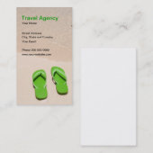 Reisebüro-Visitenkarte Visitenkarte (Vorne/Hinten)