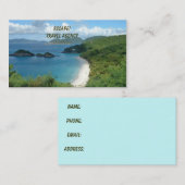 Reisebüro-Visitenkarte! Visitenkarte (Vorne/Hinten)