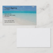 Reisebüro-Visitenkarte Visitenkarte (Vorne/Hinten)