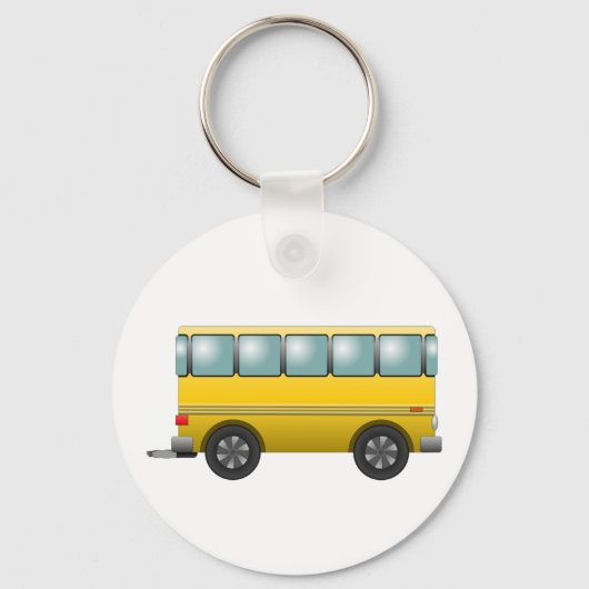 Reisebus Schlüsselanhänger (Vorderseite)