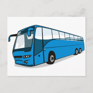 Reisebusverkehr Postkarte