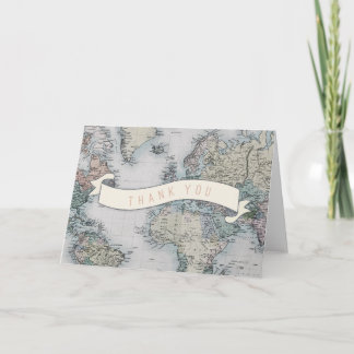 Reisedankkarte Dankeskarte