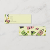 Reisedesign Mini Visitenkarte (Vorne/Hinten)