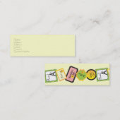 Reisedesign Mini Visitenkarte (Vorne/Hinten)