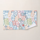 Reisedesign - Pass Briefmarke Handtuch Set (Handtuch)