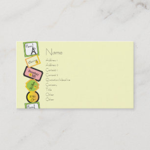 Reisedesign Visitenkarte