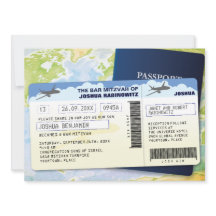 Reisedokumente Bar oder Bat Mitzvah