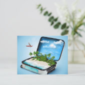 Reisefantasie Postkarte (Stehend Vorderseite)