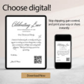 Reisefonds Anfrage Qr Code Honeymoon Fund Einladung