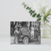 Reisefotograf, 1927 postkarte (Stehend Vorderseite)