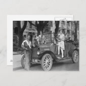 Reisefotograf, 1927 postkarte (Vorne/Hinten)