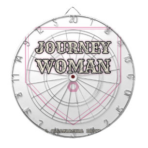 Reisefrau — Dartboard Dartscheibe
