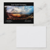 Reiseführer-FirmenVisitenkarte Visitenkarte (Vorne/Hinten)