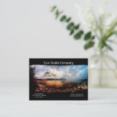 Reiseführer-FirmenVisitenkarte Visitenkarte (Stehend Vorderseite)
