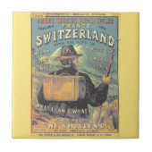 Reiseführer für Retro-Reisende - Schweiz - Deckwer Fliese (Vorderseite)