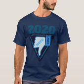 Reiseführer für Zeitreisen bis 2020 T-Shirt (Vorderseite)