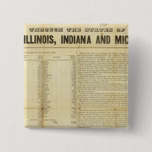 Reiseführer und Ausländerverzeichnis Button (Vorderseite)