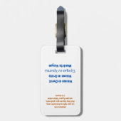 Reiseführer von Marcopolo Ist dieser Text veraltet Gepäckanhänger (Rückseite vertikal)