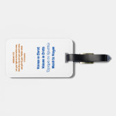 Reiseführer von Marcopolo Ist dieser Text veraltet Gepäckanhänger (Rückseite horizontal)