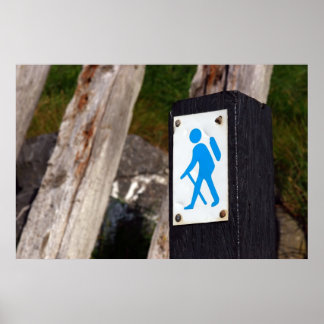 Reiseführerplakat Poster