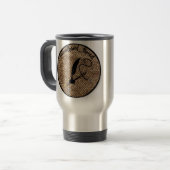 Reisegebrauchttweed-Logo-Tasse Reisebecher (Vorderseite Links)