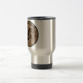 Reisegebrauchttweed-Logo-Tasse Reisebecher (Mittel)