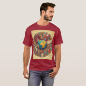 Reisegedankenbildung T-Shirt (Vorne ganz)