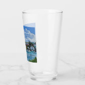 Reisegedenken Island Life Glas (Links)