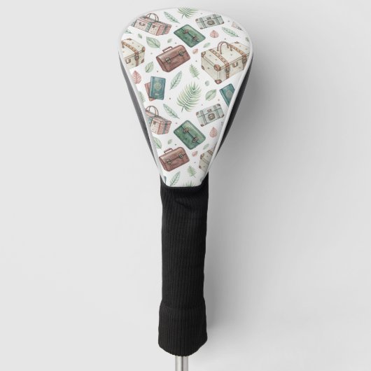 Reisegepäck im Vintage-Stil (1) Golf Headcover (Vorderseite)