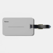 Reisegepäckträger Gepäckanhänger (Rückseite horizontal)