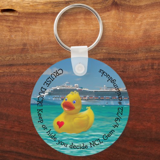 Reisegerät Schlüsselanhänger (Vorderseite)