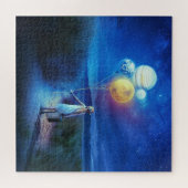 Reisegruppe mit Balloons Puzzle (Horizontal)