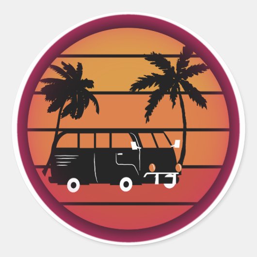 Reiseinspektionsaufkleber Runder Aufkleber (Vorderseite)