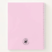 Reisejournal für ihren benutzerdefinierten Text Notizblock (Rückseite)