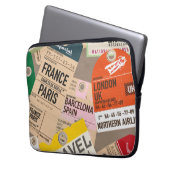 Reisejournal Laptopschutzhülle (Vorderseite Links)