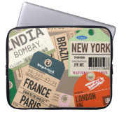 Reisejournal Laptopschutzhülle (Vorderseite)